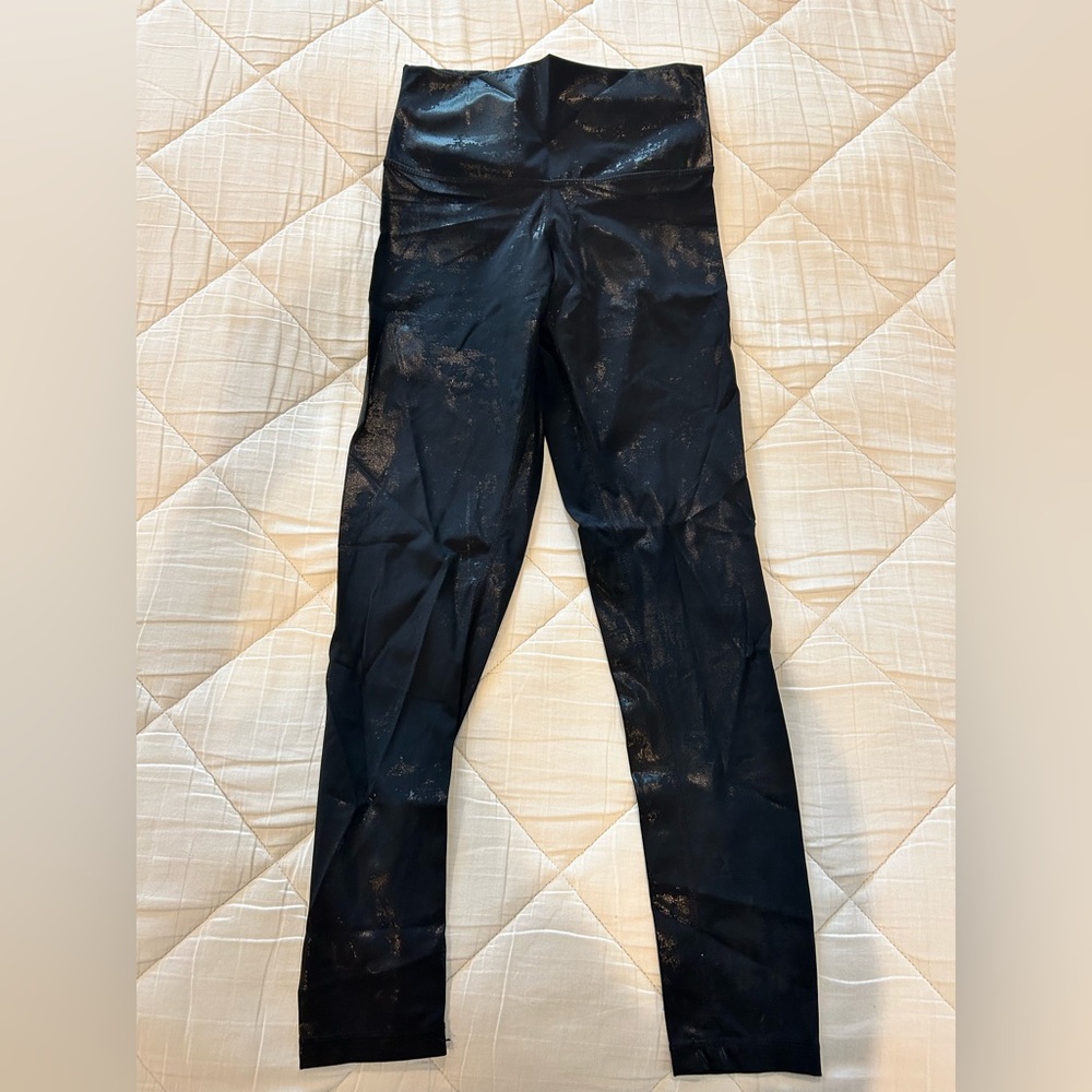DYI Brand Black Metallic Leggings